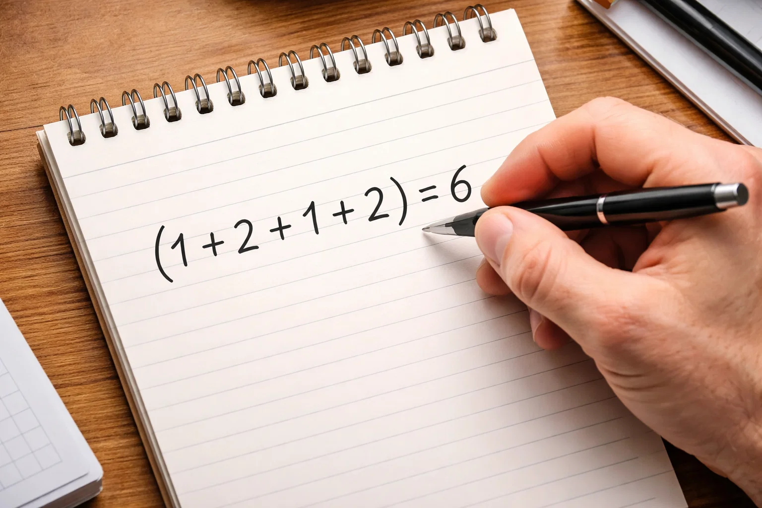 (1 + 2 + 1 + 2) e riduzione a 6