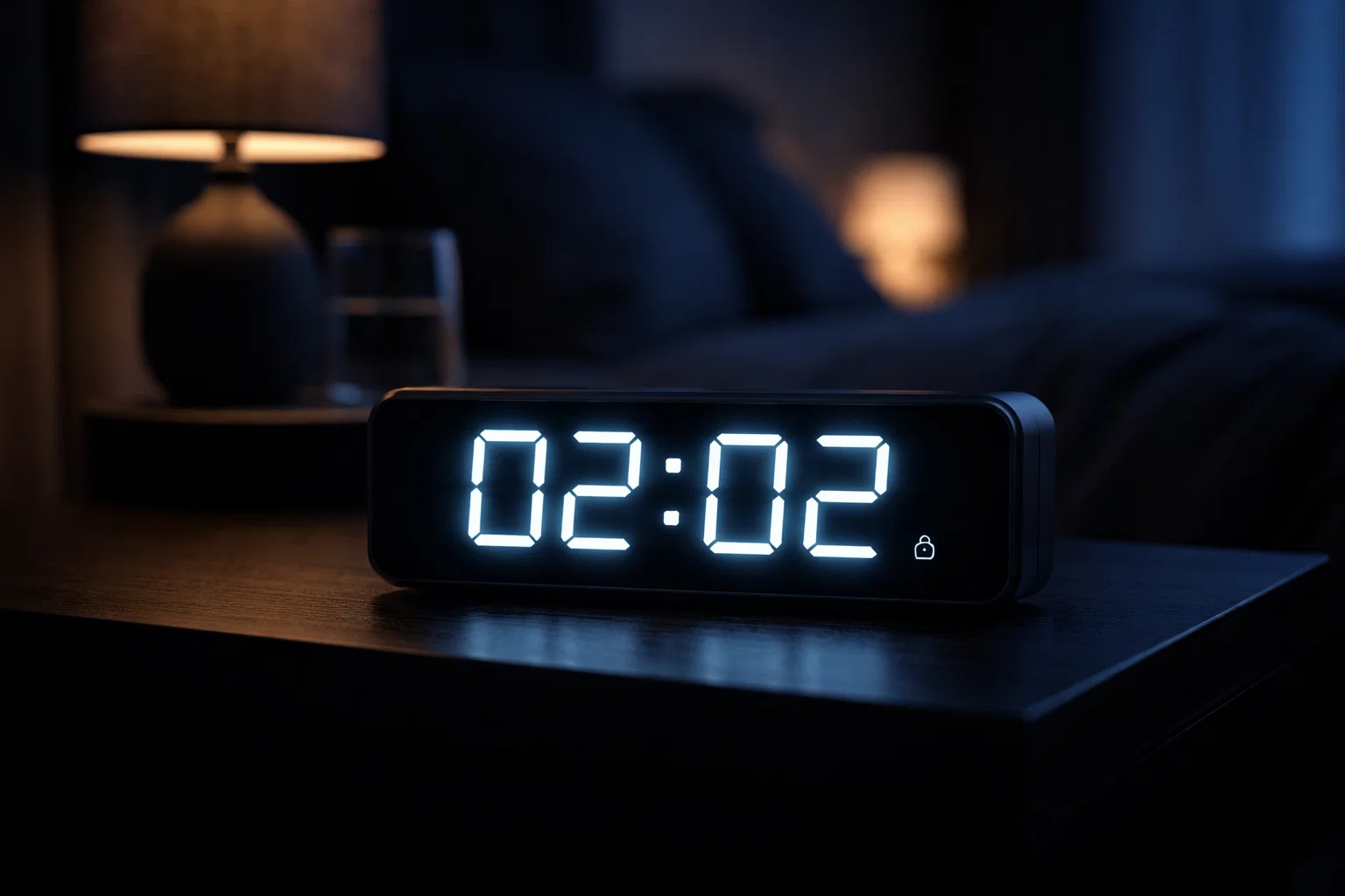 Ora doppia 02-02 su orologio digitale, simbolismo numerologico e spirituale